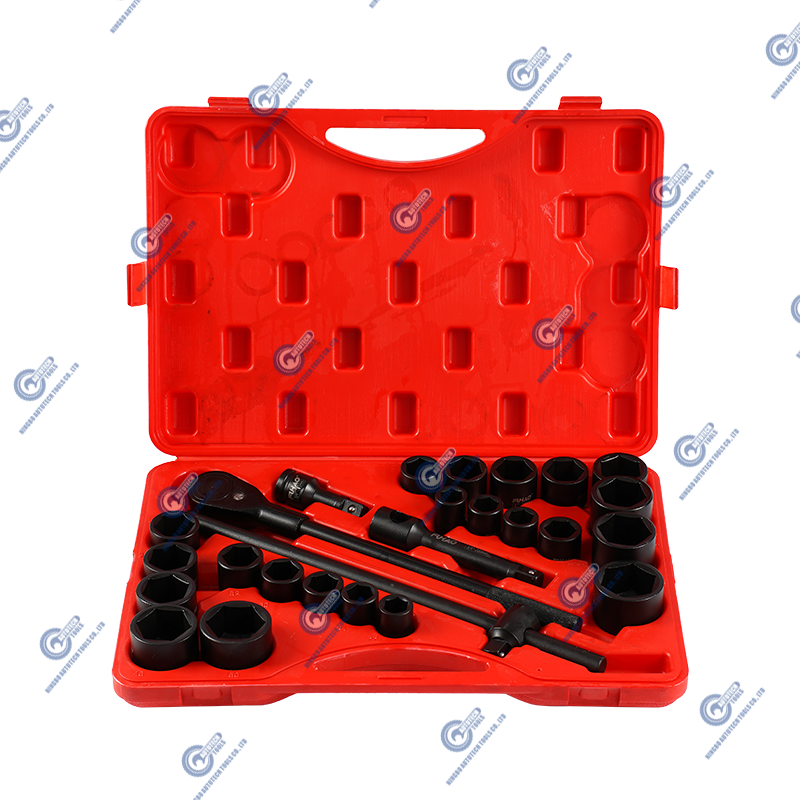 27 Stück 3/4 Zoll Antrieb Jumbo Master Impact Socket Set